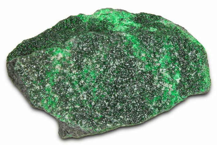 Sparkling Green Uvarovite Garnets - Russia #380000